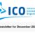 ICO Newsletter – december 2022