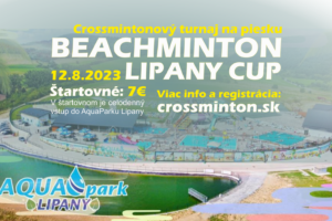 Beachminton Lipany Cup 2023 – AquaPark Lipany