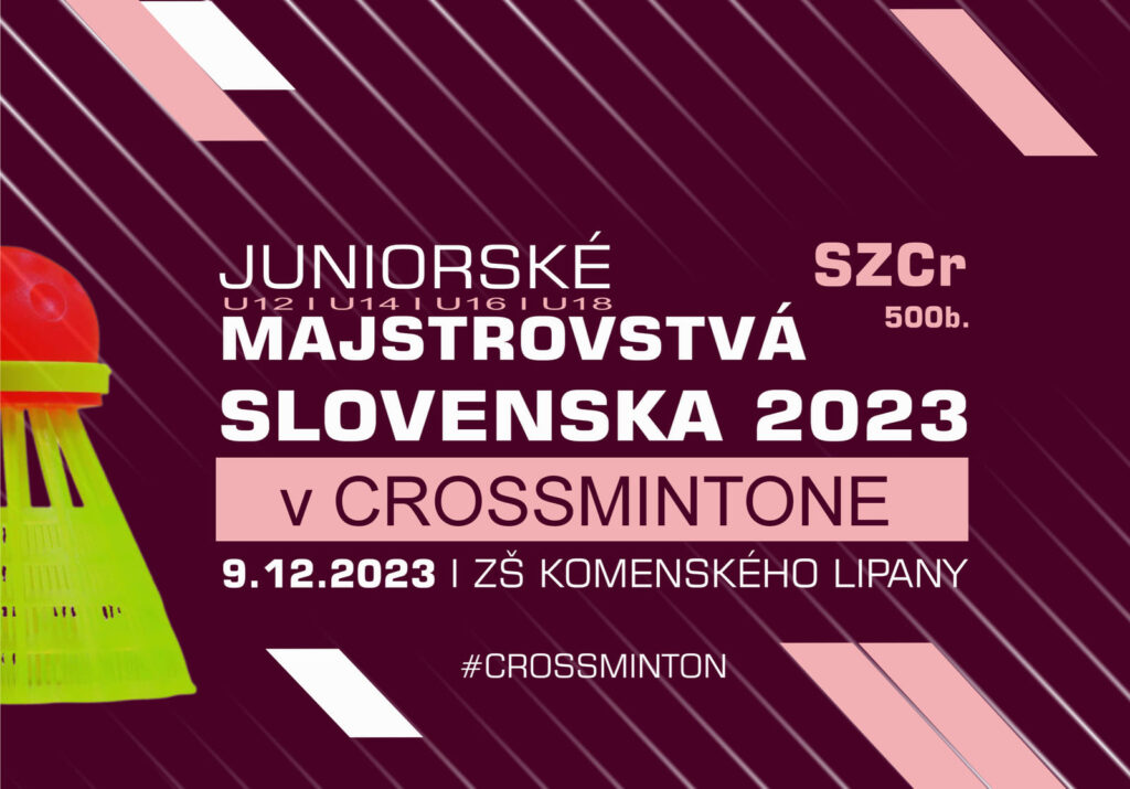Juniorské Majstrovstvaá sveta v crossmintone 2023