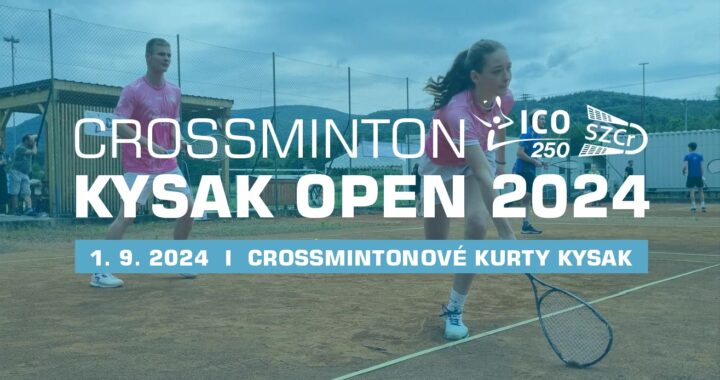 Crossminton Kysak Open 2024 – info a registrácia