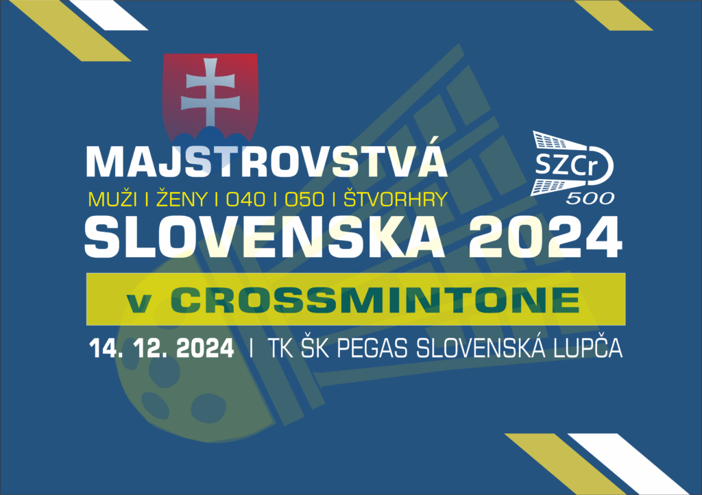 Majstrovstvá Slovenska v crossmintone 2024